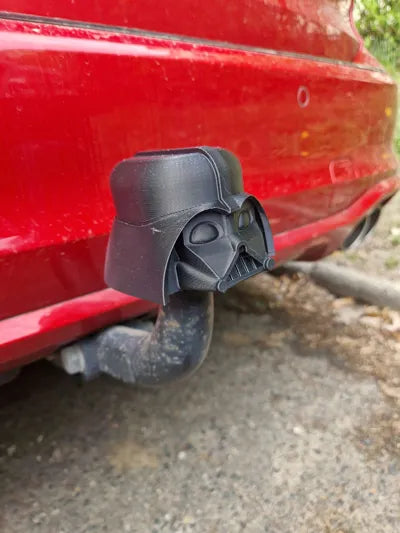 Capace de protecție pentru carligul de remorcare auto Darth Vader