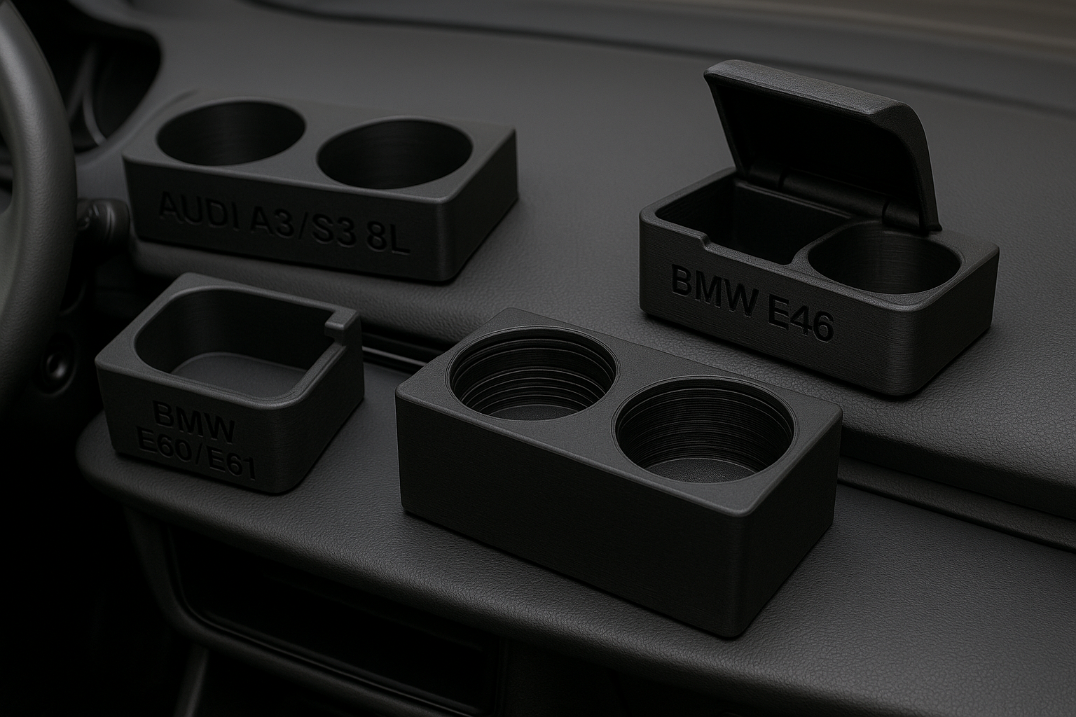 Accesorii auto 3D care fac diferența — inspirație de la Atelier 3D