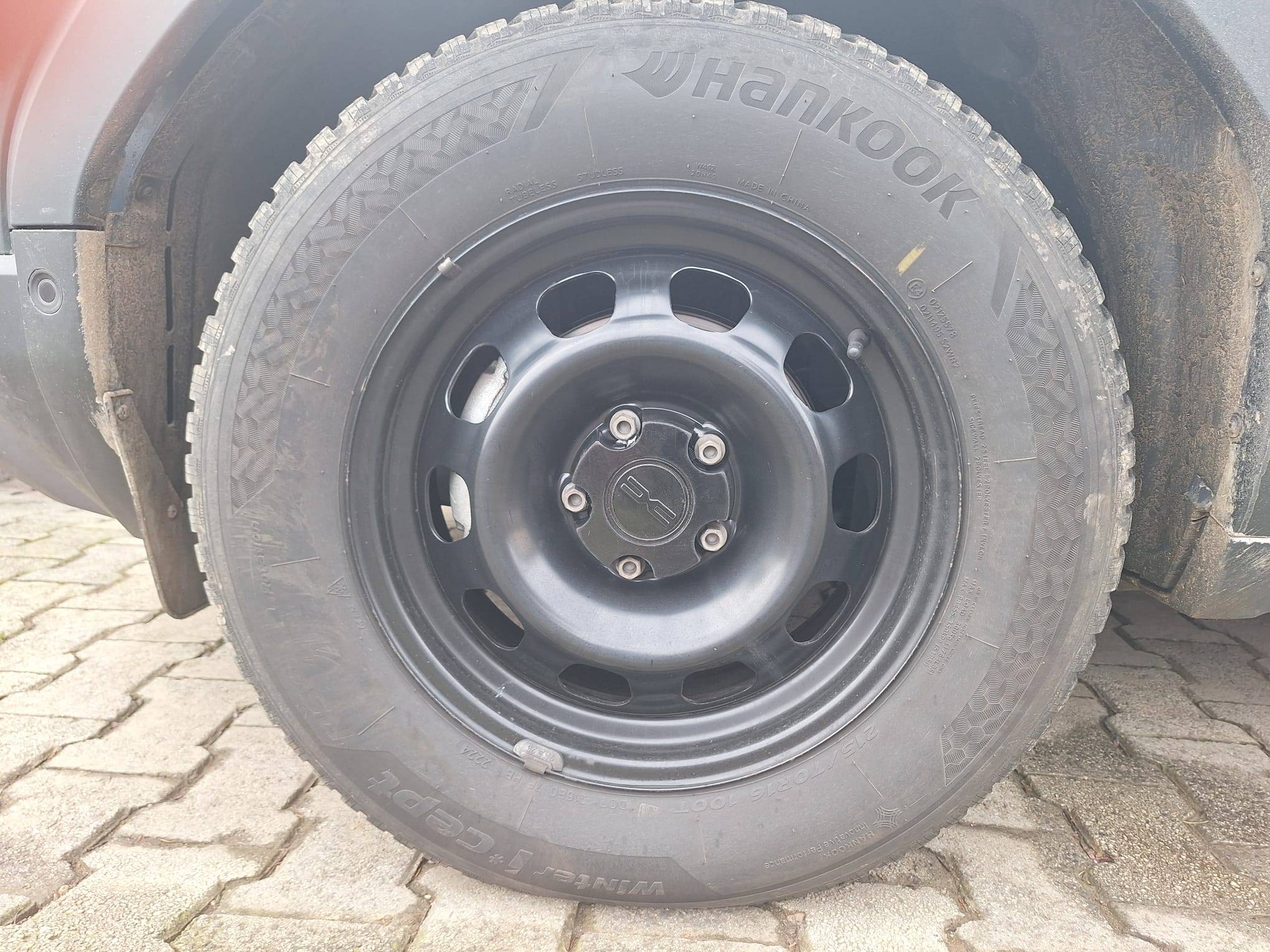 Set capace jante tablă Dacia Duster - roti de 16’