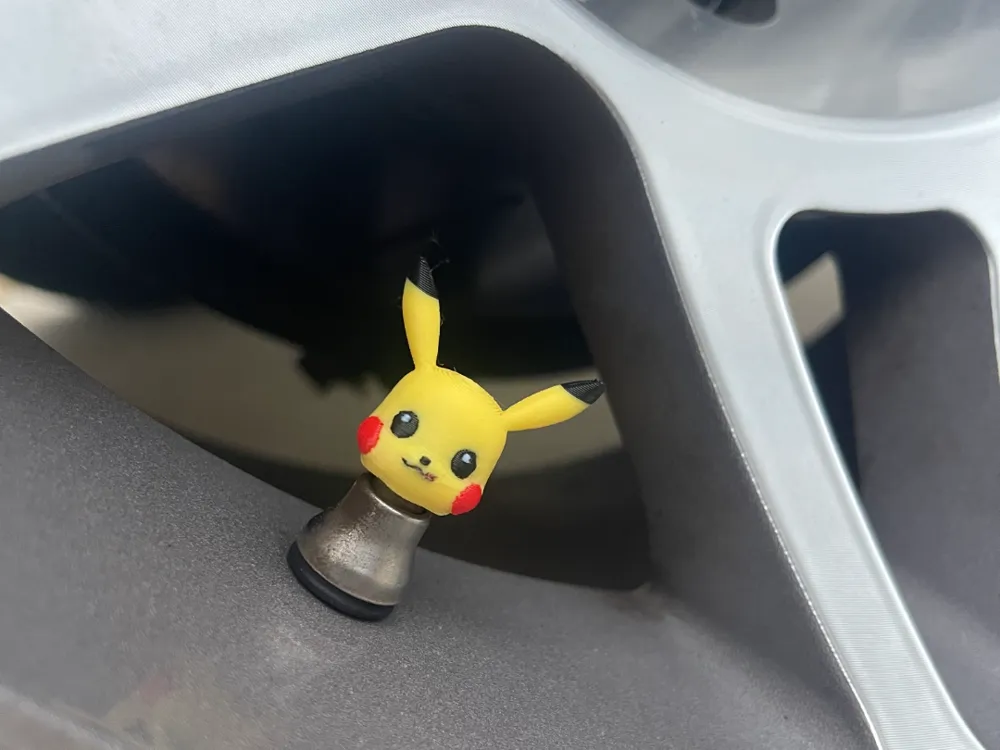 Set Capace Valvă Pokemon Pikachu – Printate 3D