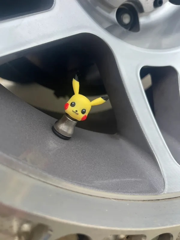 Set Capace Valvă Pokemon Pikachu – Printate 3D - imagine 2