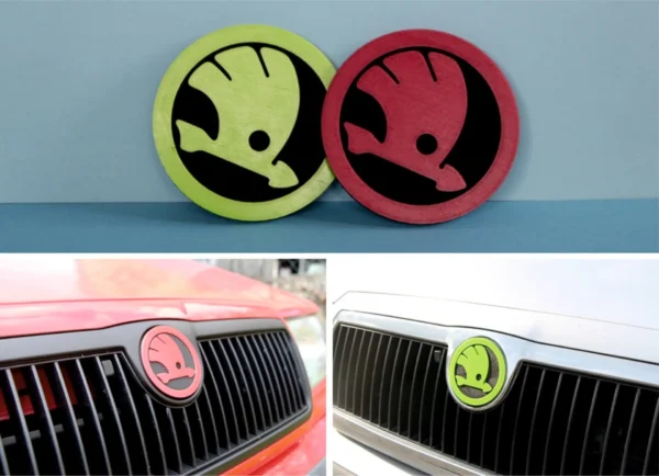 Emblemă frontală pentru Škoda Felicia și Octavia I - imagine 3
